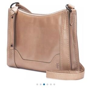 Frye Women's Beige Leather Crossbody Bag